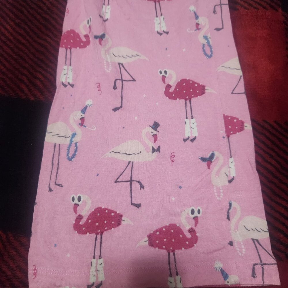 Nite Nite Munki Munki Flamingo Pajamas Size Small - Picture 8 of 10